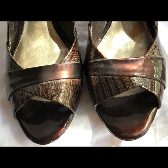 ⬇️⬇️ GORGEOUS Brown Patton Leather ANTONIO MELANI - Picture 5 of 5